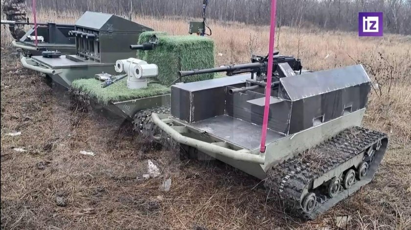 Боевые роботы россии