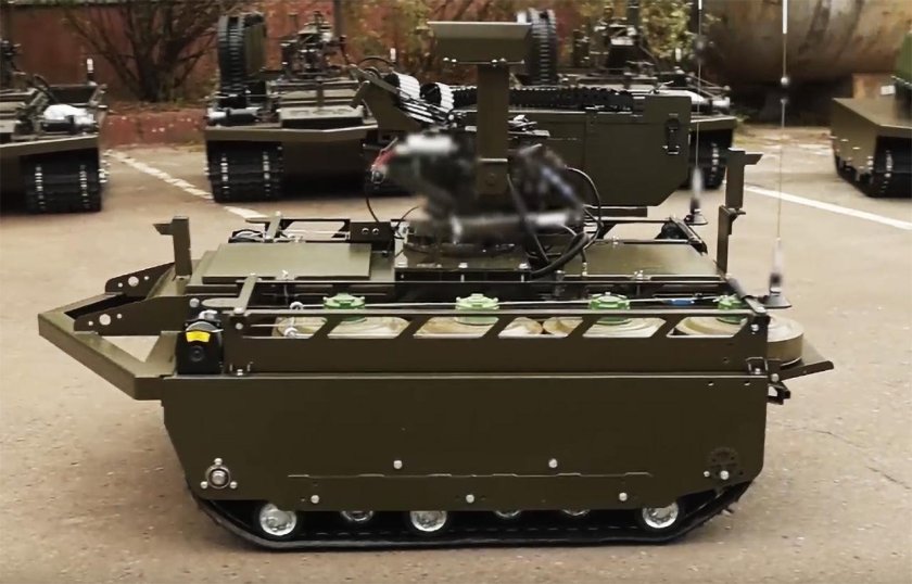 Военные роботы россии