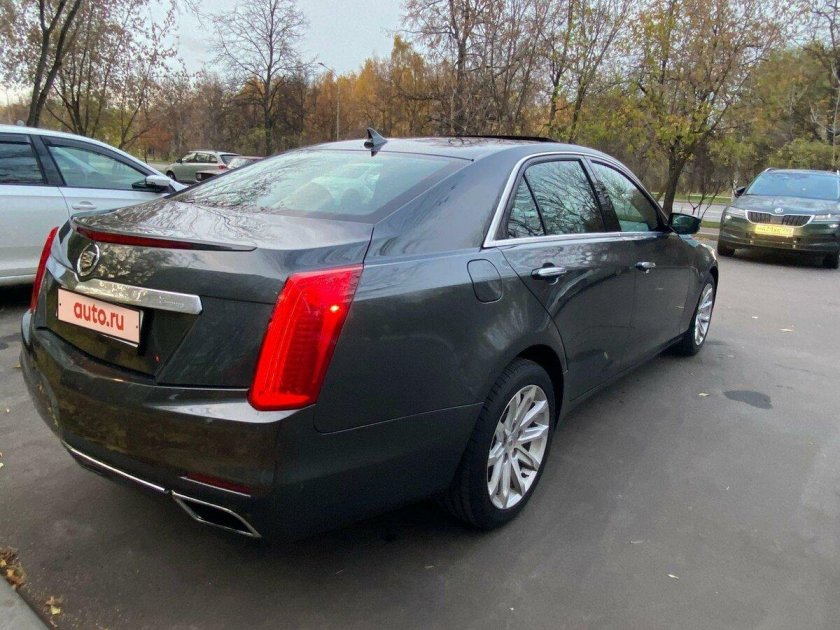 Cadillac CTS 3 передний бампер