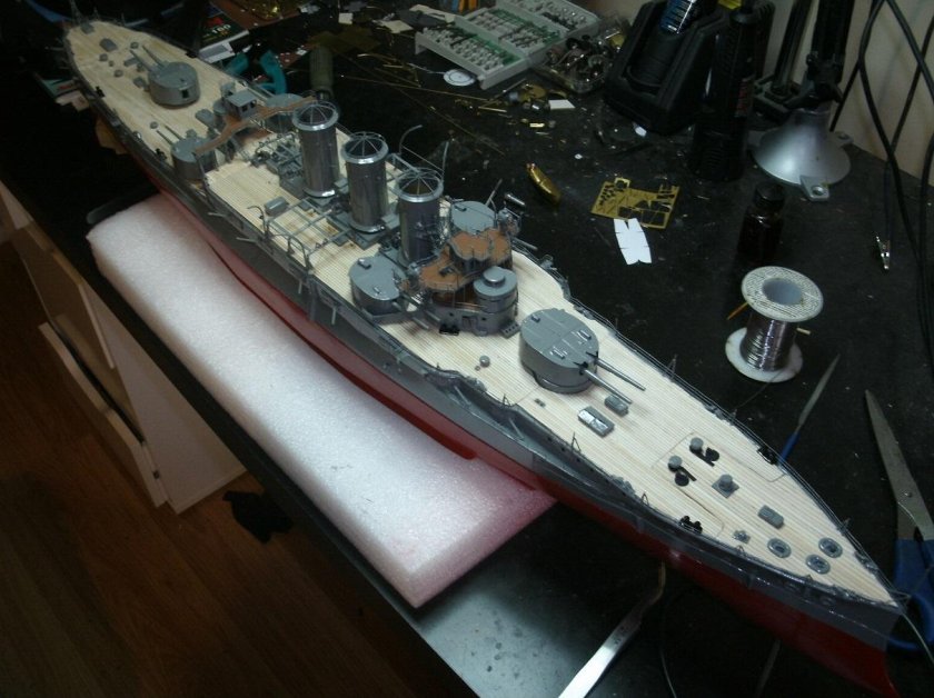 Модель крейсера Рюрик 2