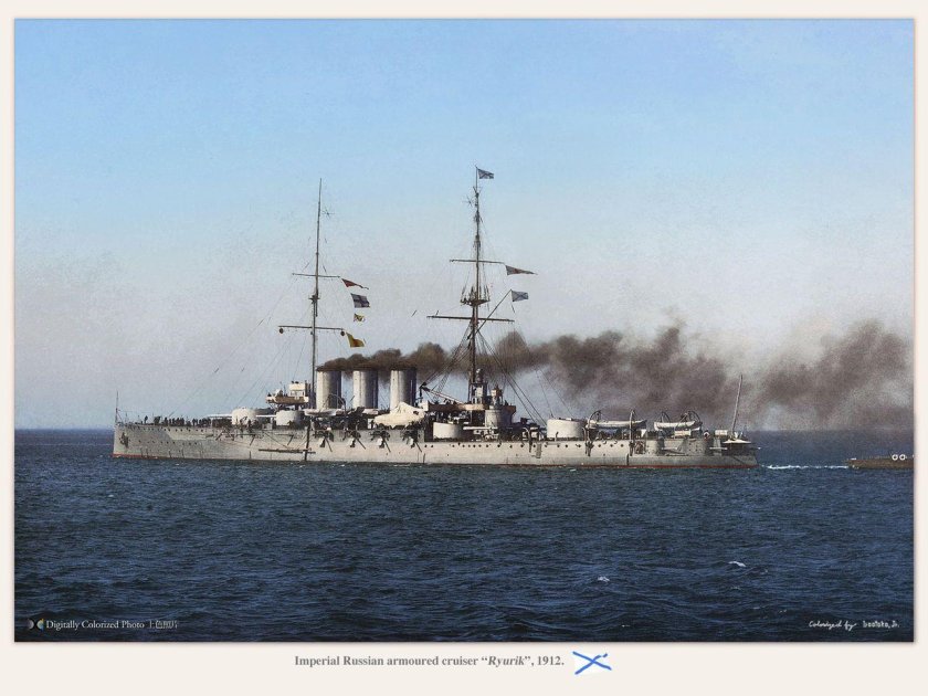 Рюрик крейсер, 1906