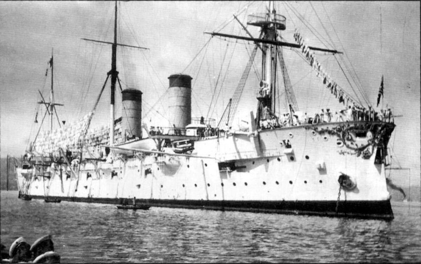 Броненосный крейсер Рюрик 1892