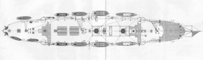 Броненосный крейсер Рюрик 1906