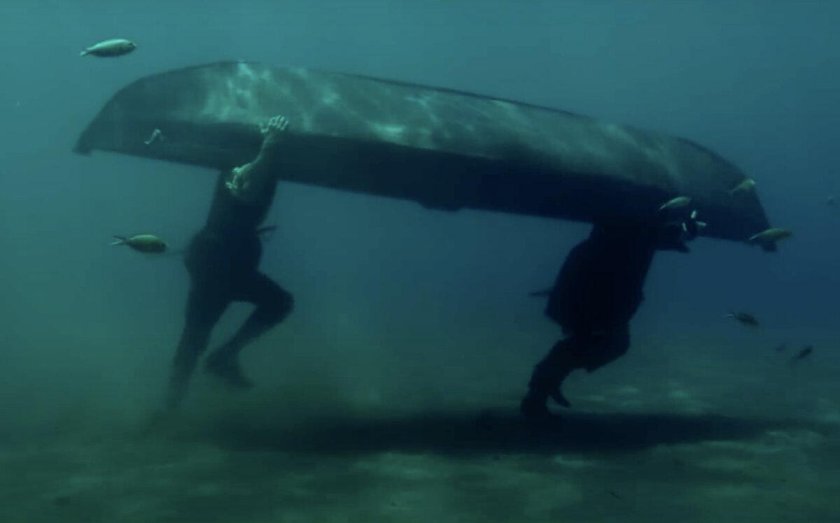 Пираты Карибского моря идут по дну