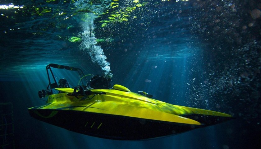 Подводный гидроцикл