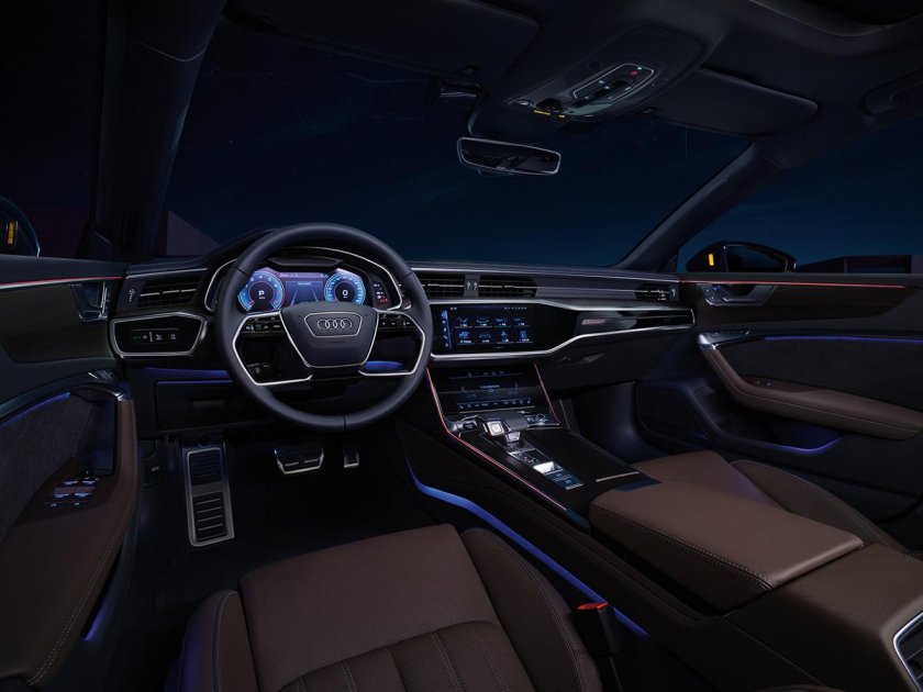 Audi a7 sportback 2020 салон