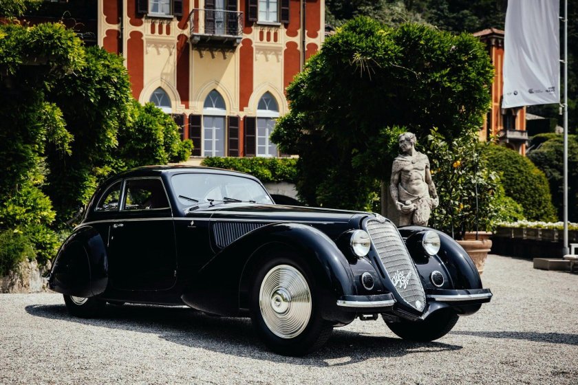 Alfa Romeo 8c 2900b lungo Touring Berlinetta