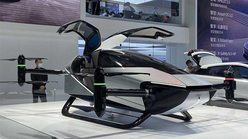 Xpeng x2 летающий автомобиль