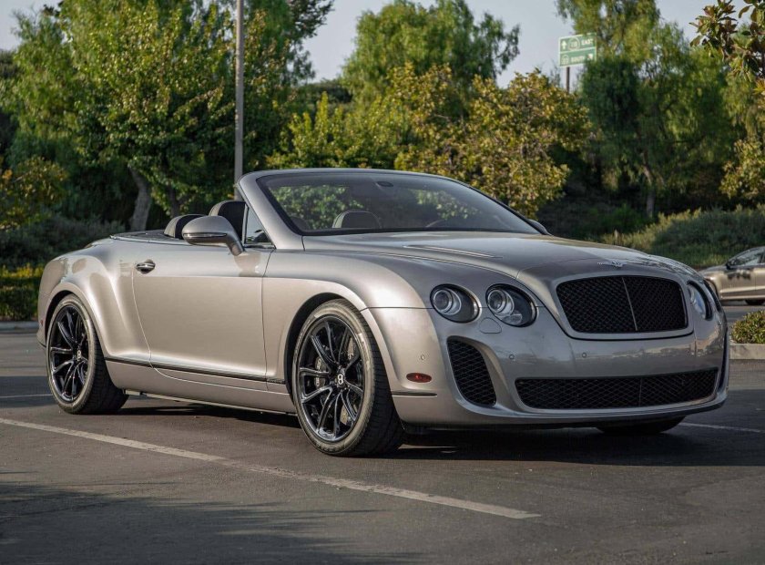 Bentley continental supersports convertible