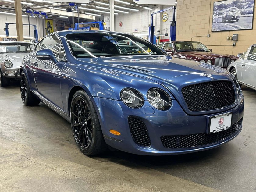 Bentley continental gt supersports 2010