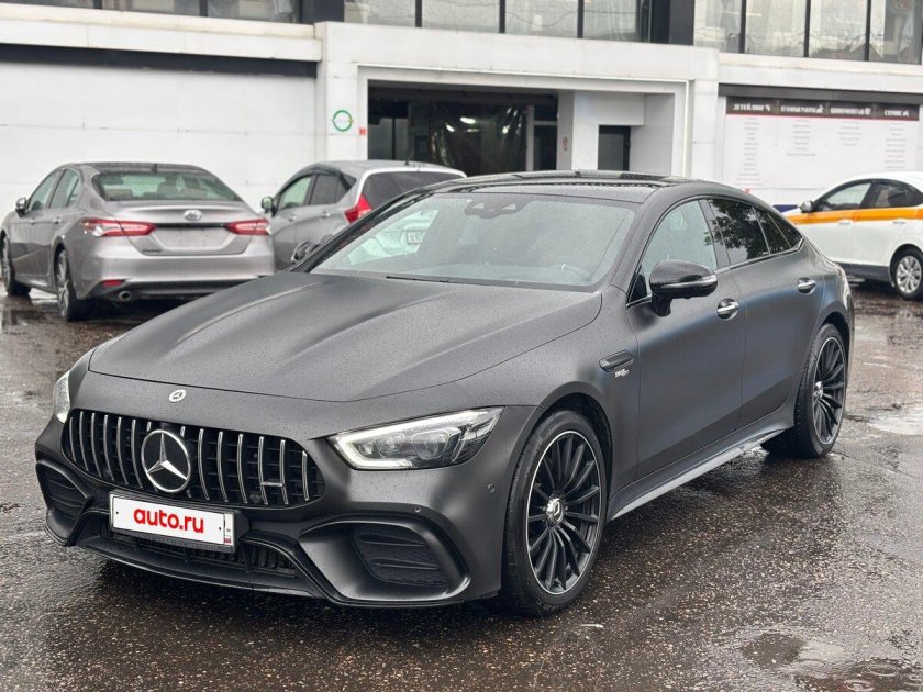 Мерседес gt 63s серый матовый