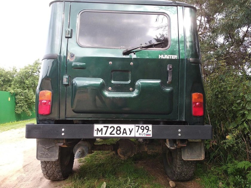 Задний бампер УАЗ 315195