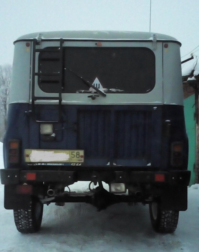 Задний бампер УАЗ 469 New