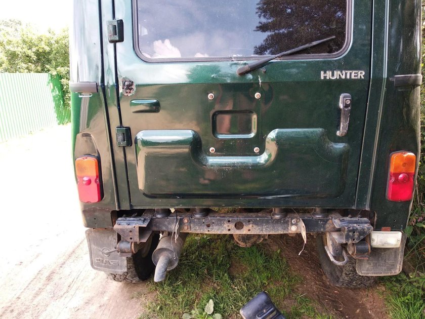 УАЗ 3151 заднюю
