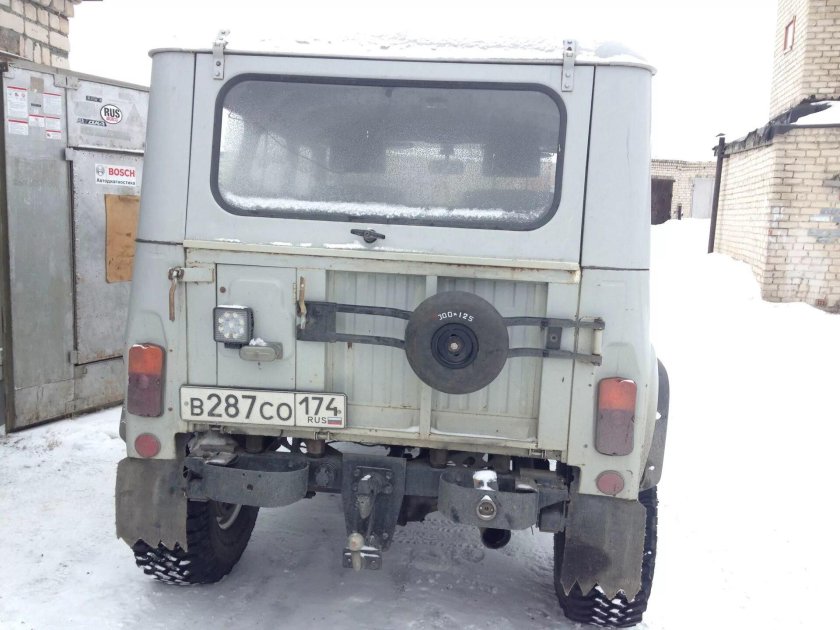 Кронштейн запаски УАЗ 469