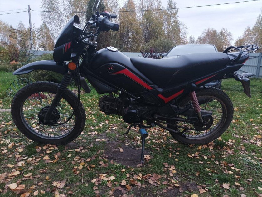 Мопед триклер 110