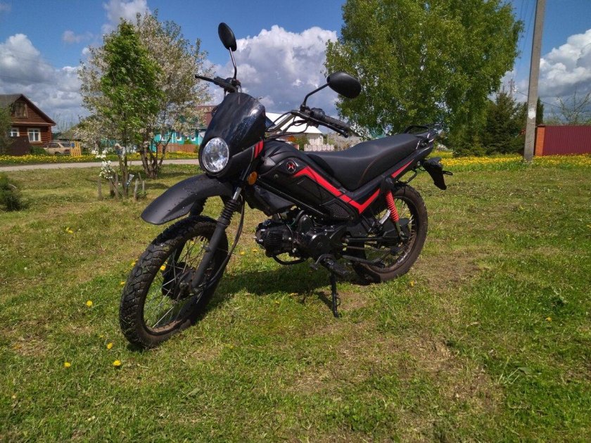 Мопед триклер 110