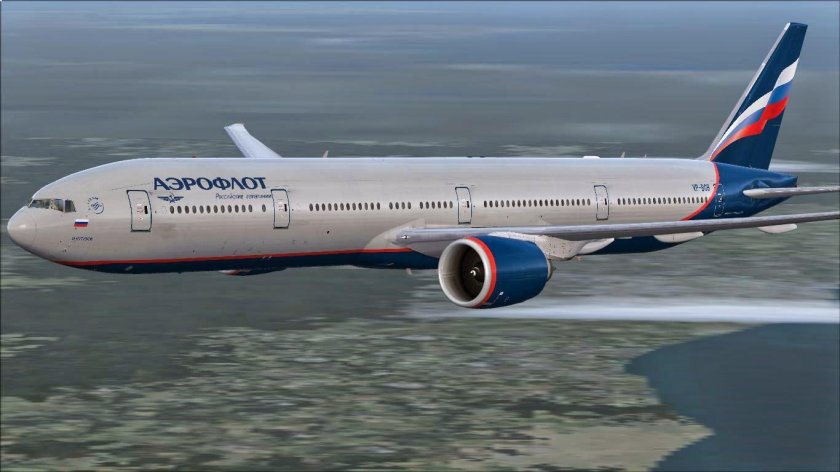 Самолёт Боинг 777-300 Аэрофлот