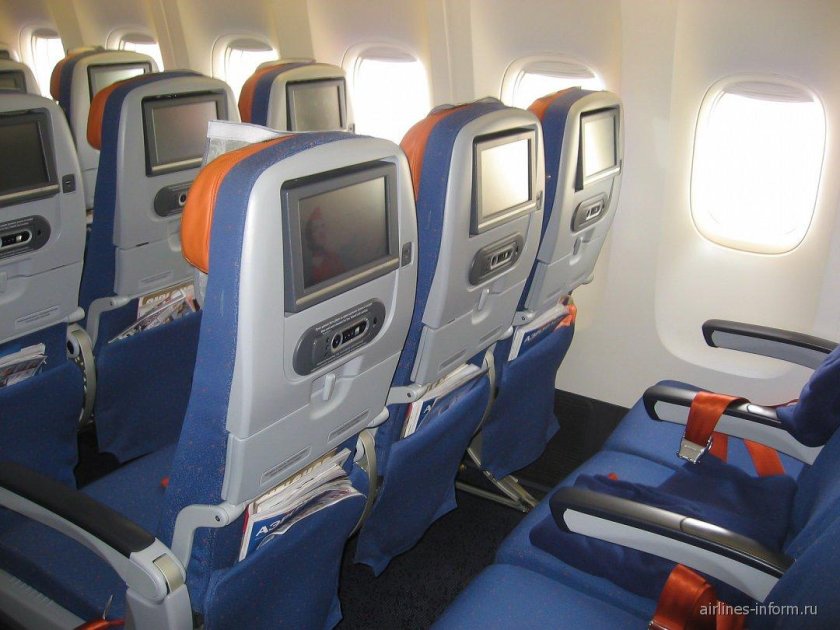 Салон Боинг 777-300 Аэрофлот