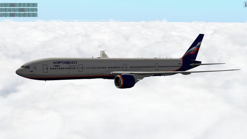 Самолёт Боинг 777 Аэрофлот