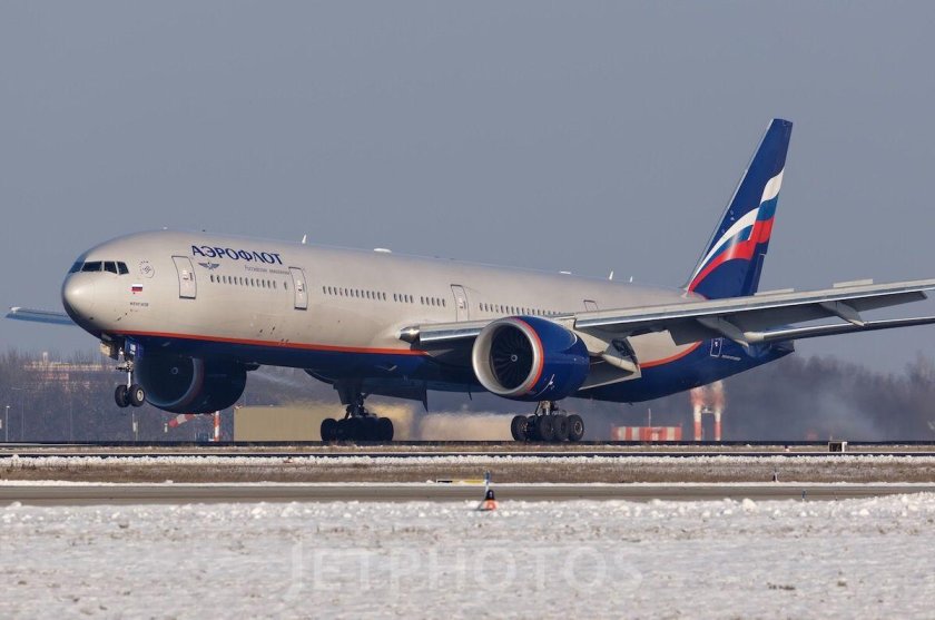 Самолёт Боинг 777-300 Аэрофлот