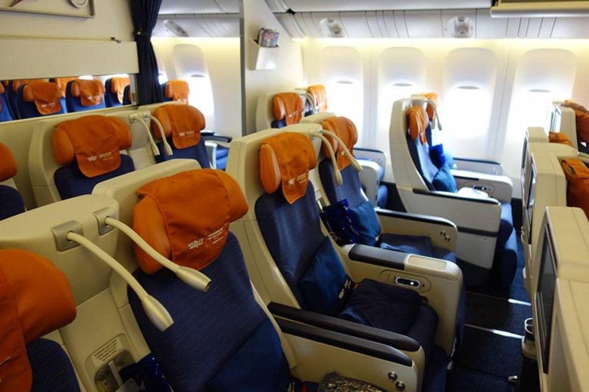 Боинг 777 Аэрофлот салон бизнес