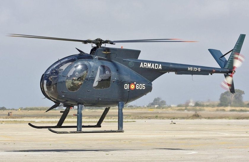 Вертолет Oh-6a Cayuse