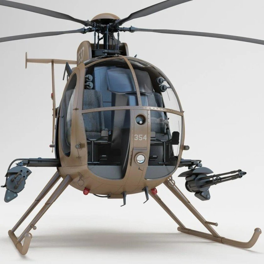 Вертолет Ah-6 little Bird