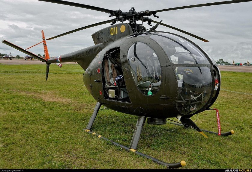 Вертолет Oh-6a Cayuse