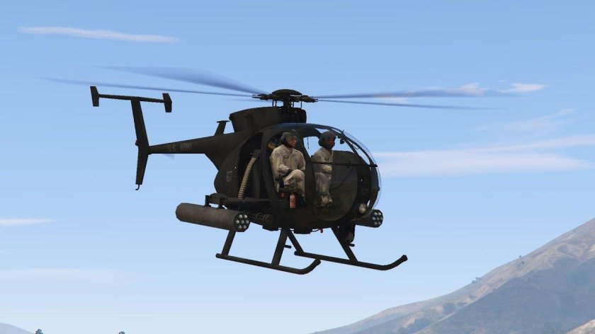 Вертолет Ah-6 little Bird