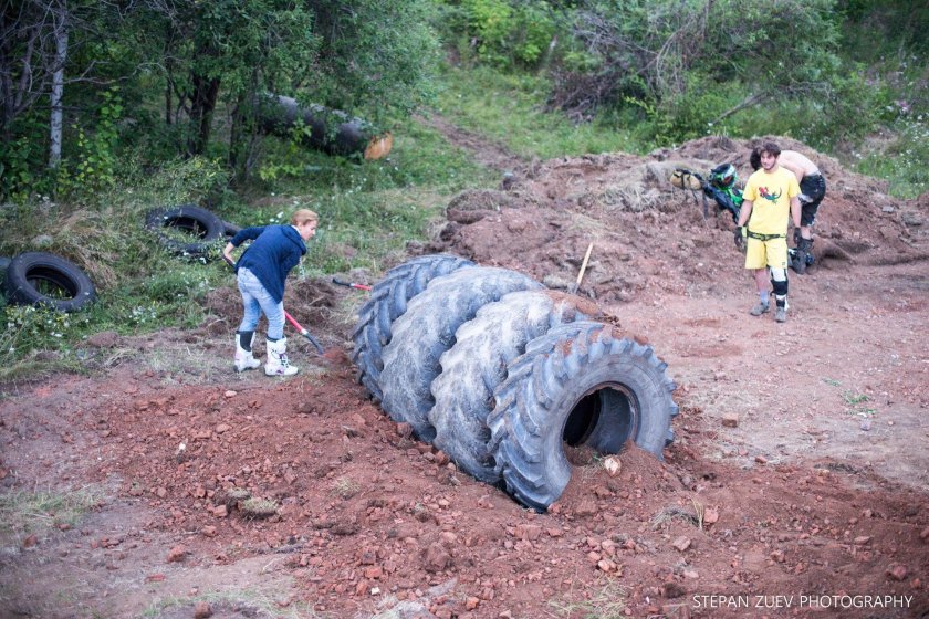 Мотокросс препятствия