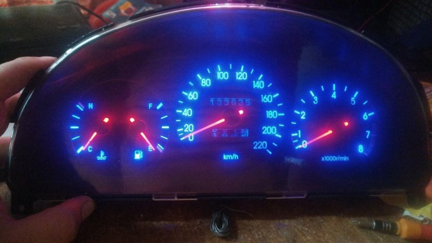 Панель приборов Шевроле Ланос 1.5