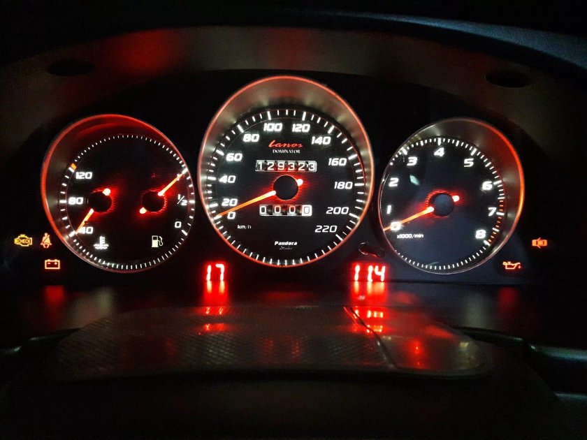 Приборная панель Ланос 1.5