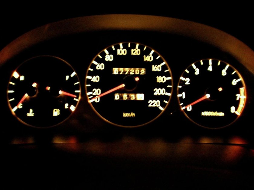 Приборная панель ланос