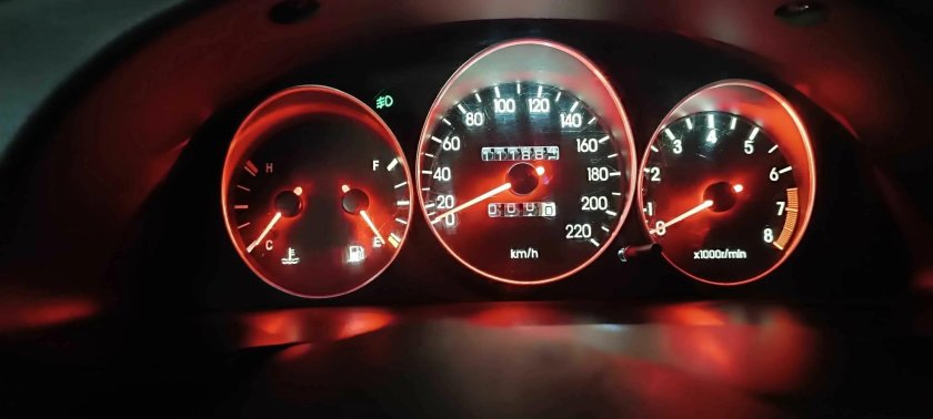 Панель приборов ланос