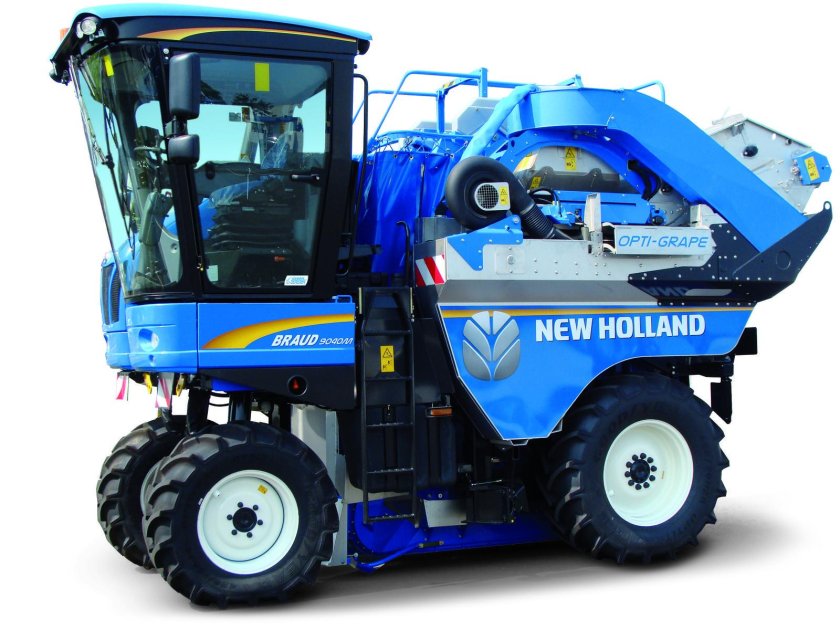 Виноградоуборочный комбайн New Holland