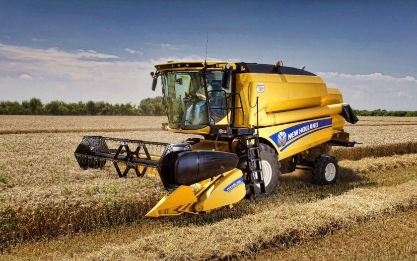 Зерноуборочный комбайн Нью Холланд