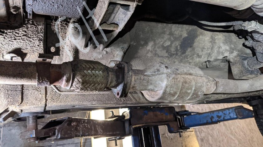 Защита катализатора Chevrolet Niva