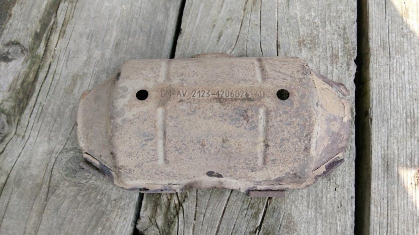 Защита катализатора Нива 21214