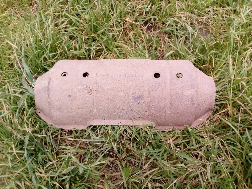 Защита катализатора Нива 21214