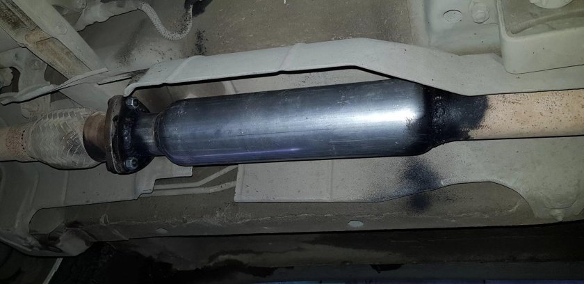 Вставка вместо катализатора Нива 21214