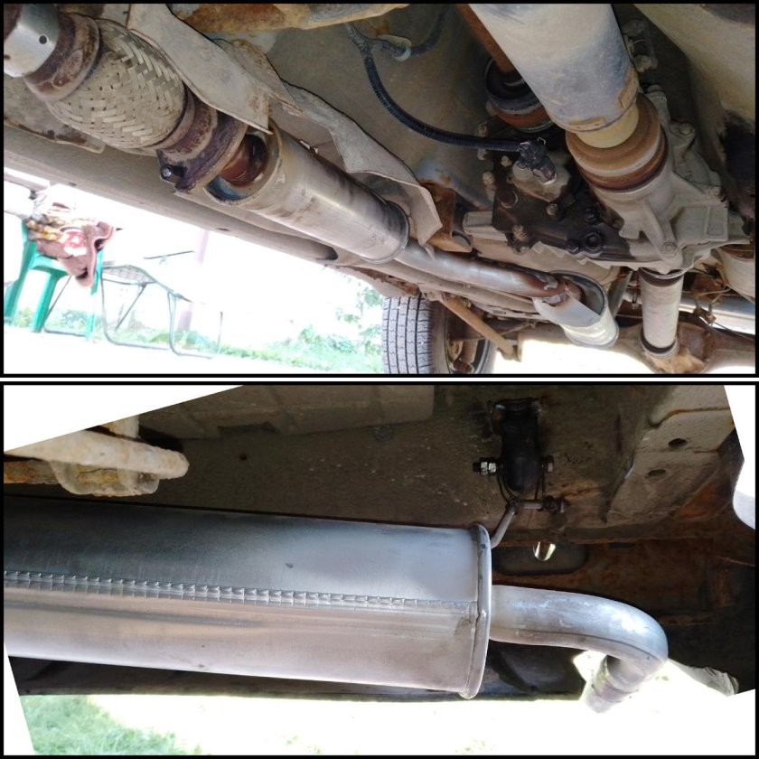 Выхлопная система ваз 21213 под гбо