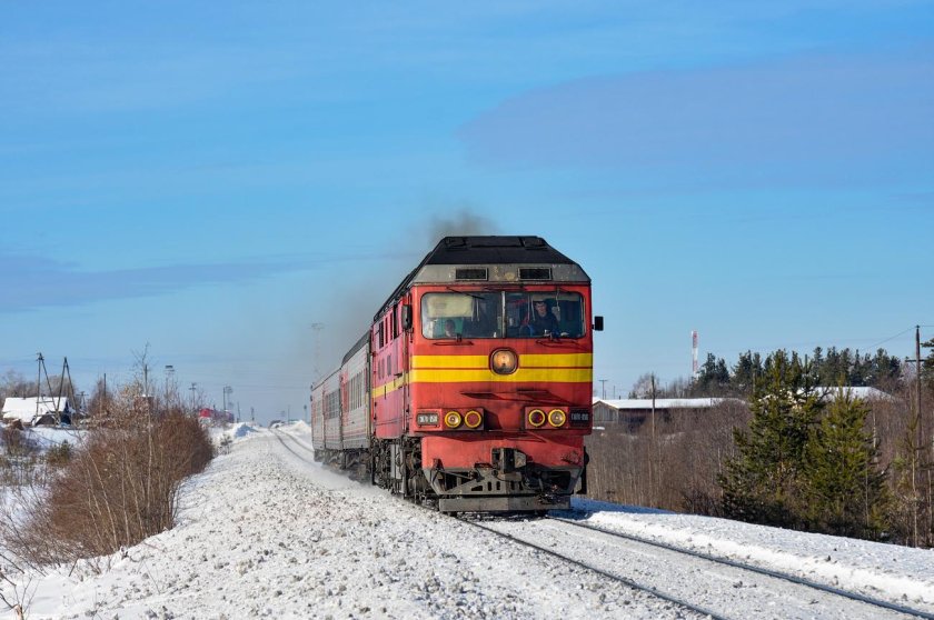 Поезд Киров Пинюг
