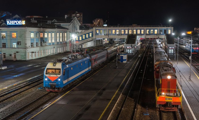 Станция Киров пассажирский