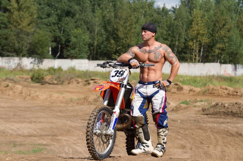 Даниил Баландин мотокросс