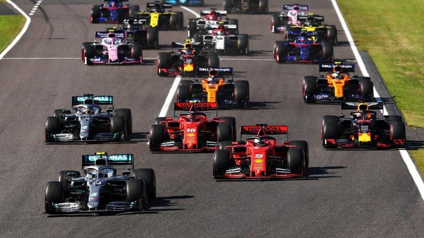 Первая гонка формулы 1