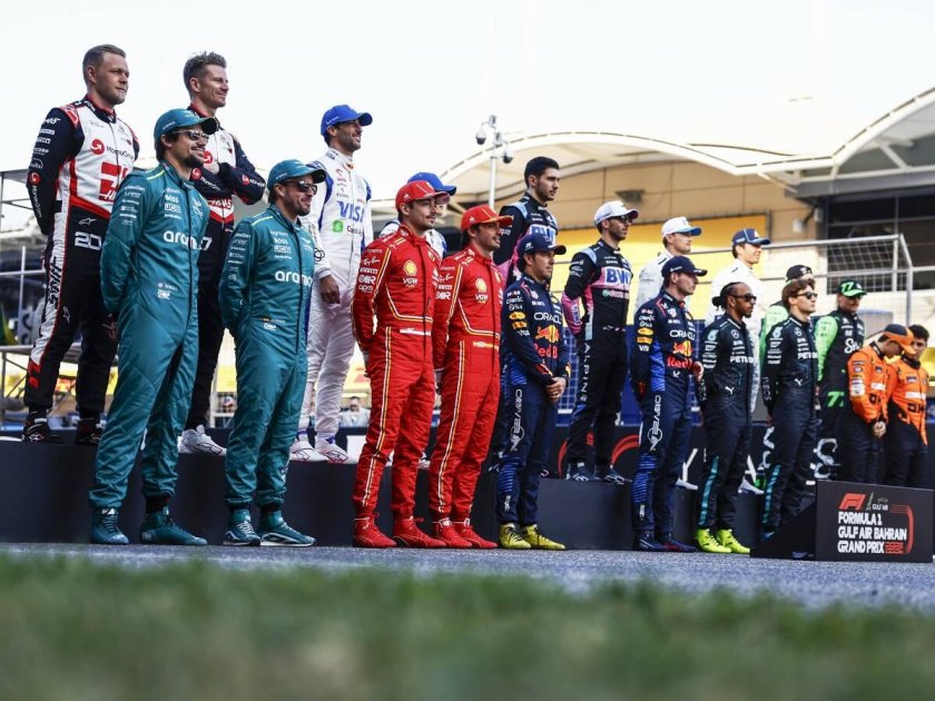 Команды формулы 1 на 2025