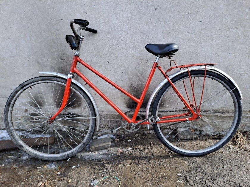 Русский велосипед Урал с дамской рамой