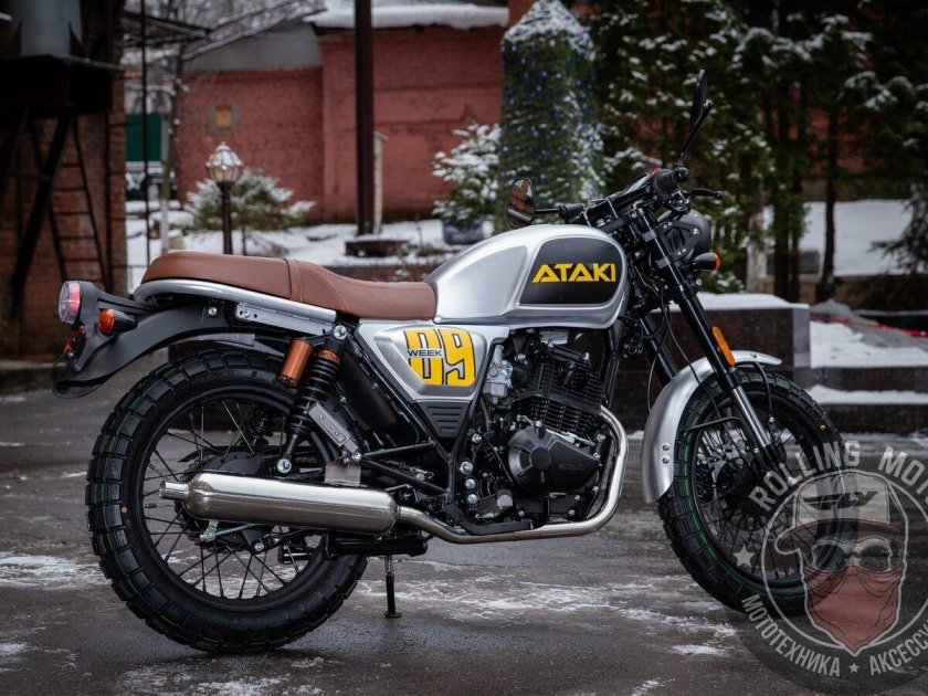 Мотоцикл атака