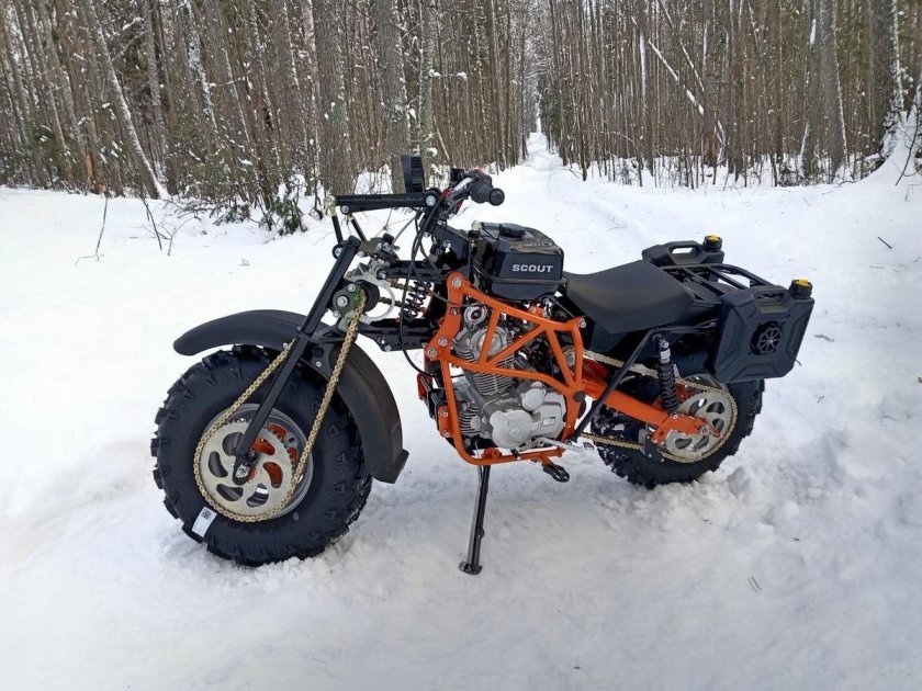 Мотовездеход скаут сафари